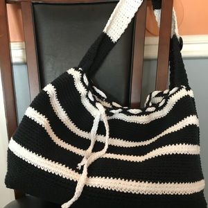 Nautical summer beach bag